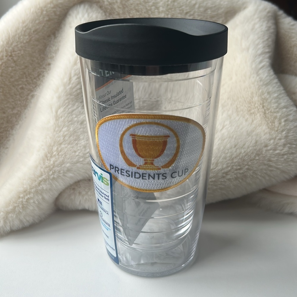 Tervis 16oz Tumbler Presidents Cup Black Lid